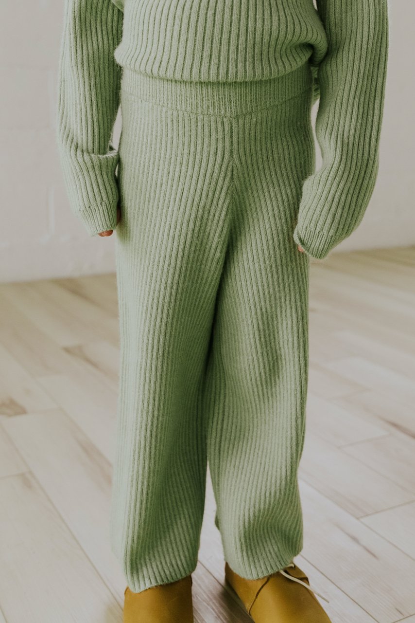 Mini Fleur Knit Pants