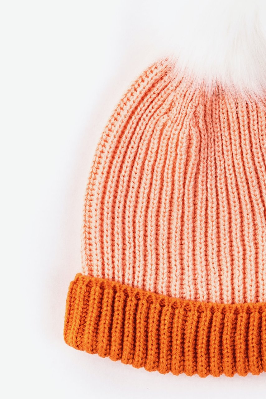 Mini Ski Bunny Pom Hat
