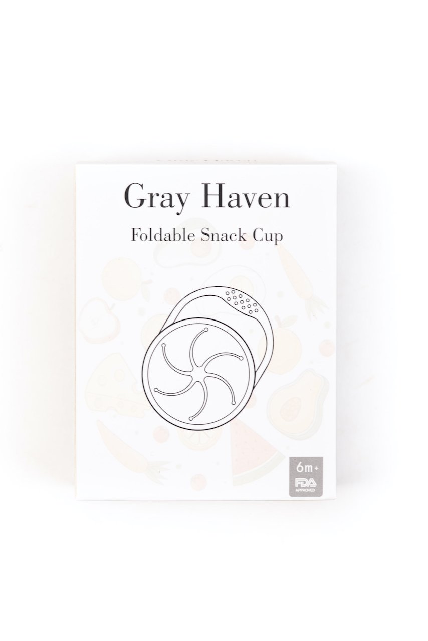 Kids silicone foldable snack cup for travel | ROOLEE