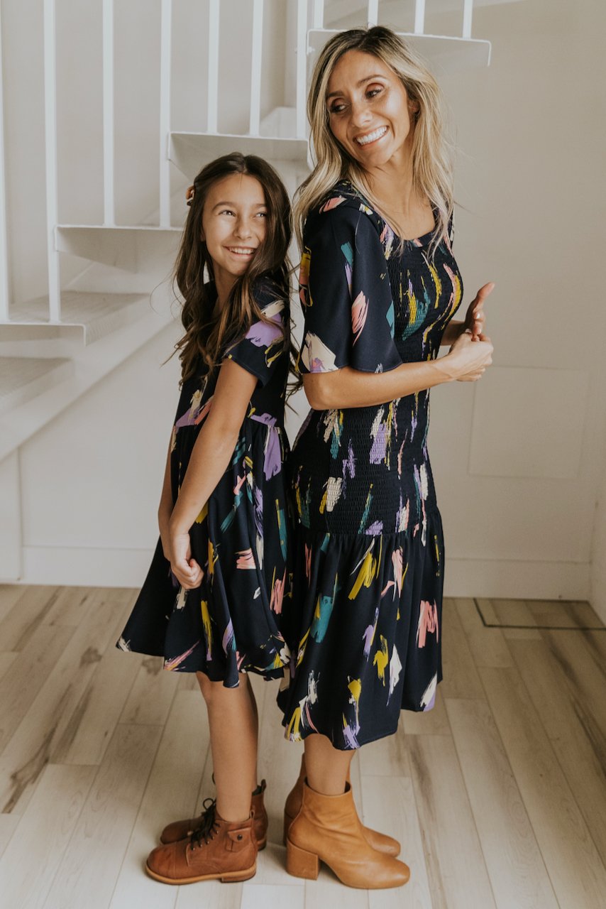 Mom and Daughter Trendy Matching Dresses | ROOLEE