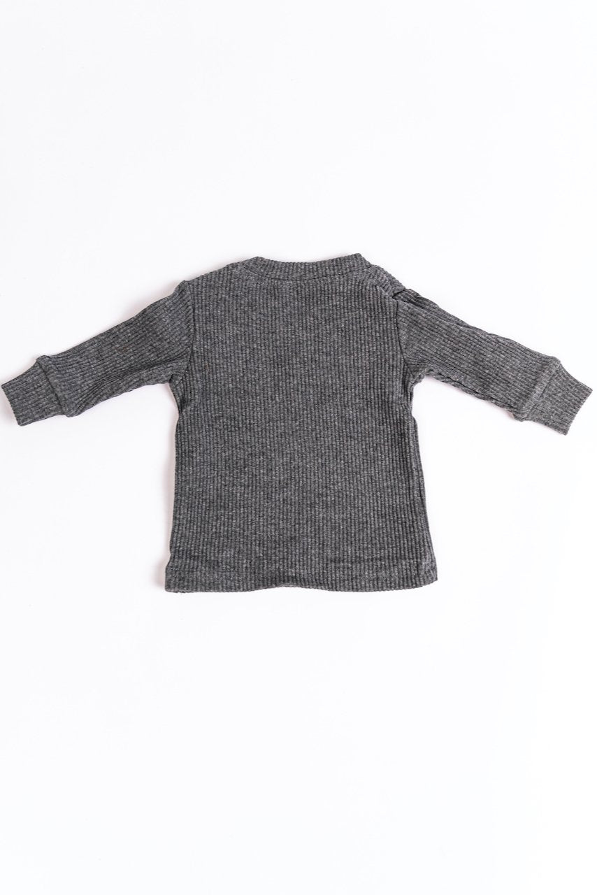 Grey Lounge Sweats Set for Kids | ROOLEE