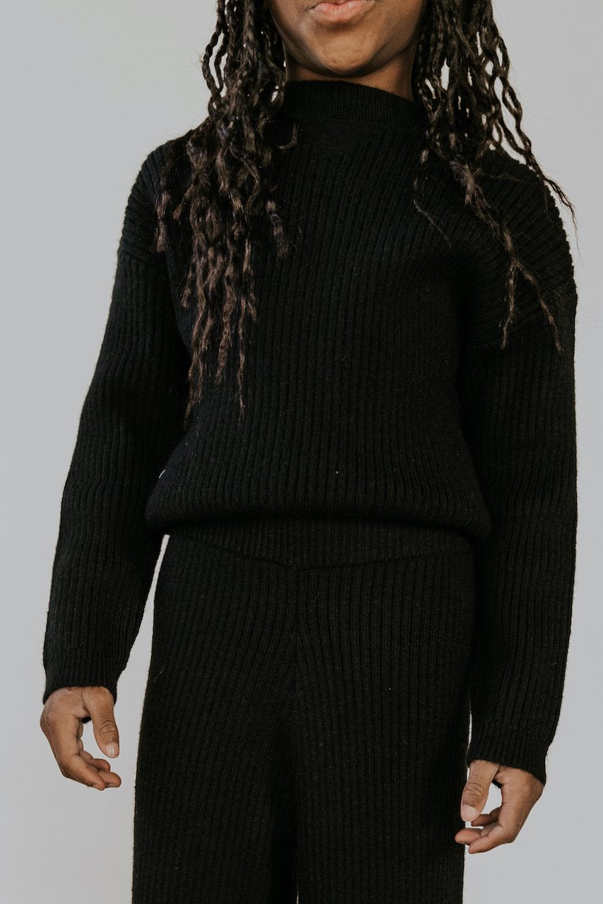 Mini Fleur Knit Sweater