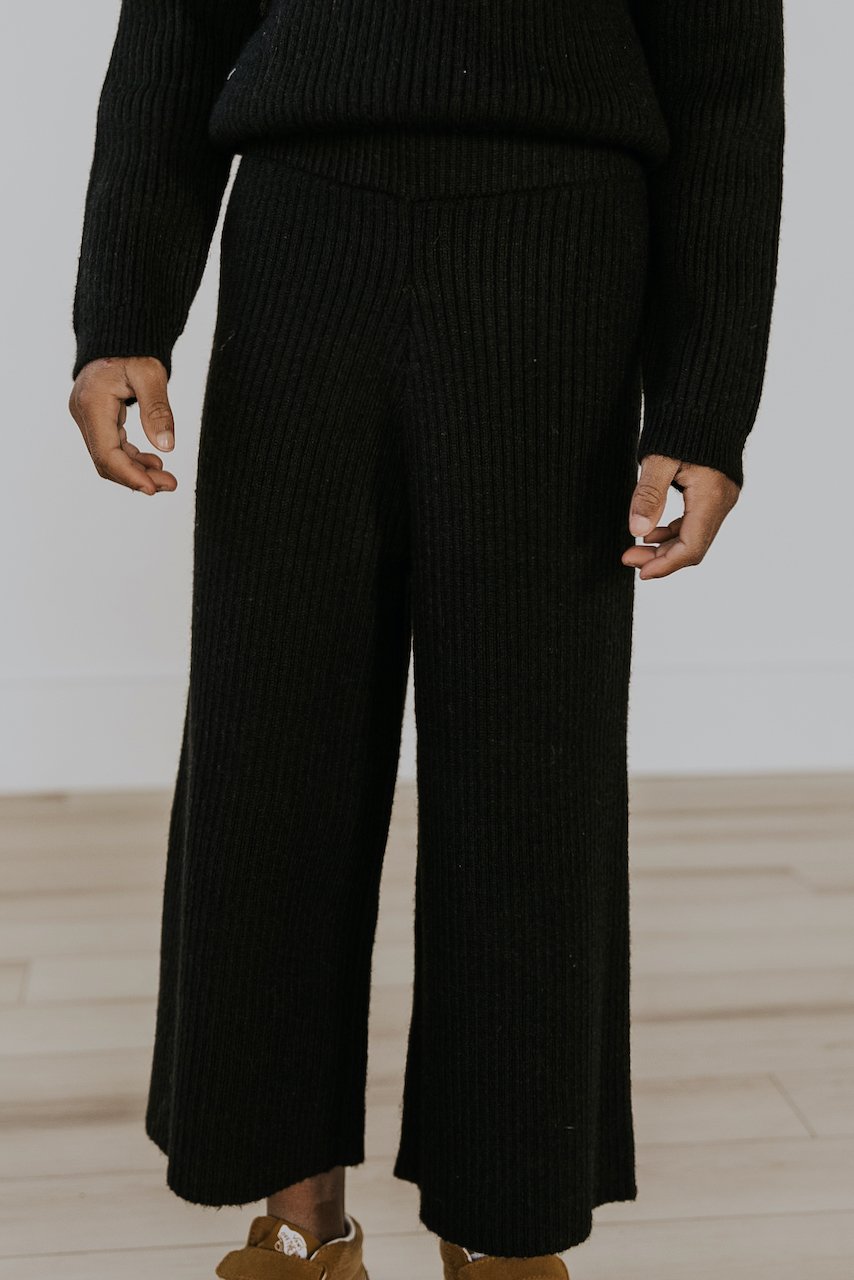 Mini Fleur Knit Pants