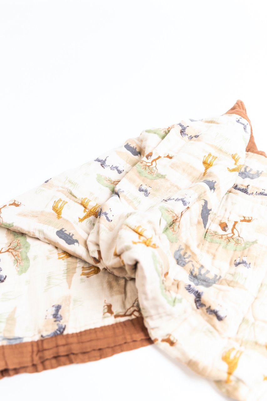 Soft Muslin Baby Blankets | ROOLEE