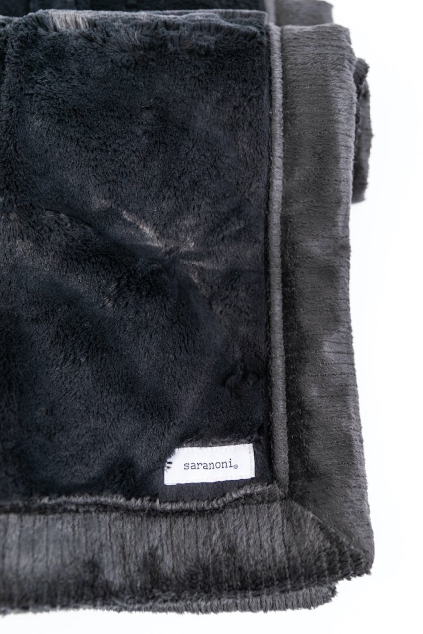 Charcoal Lush Blanket