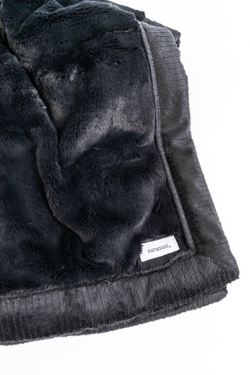 Charcoal Lush Blanket