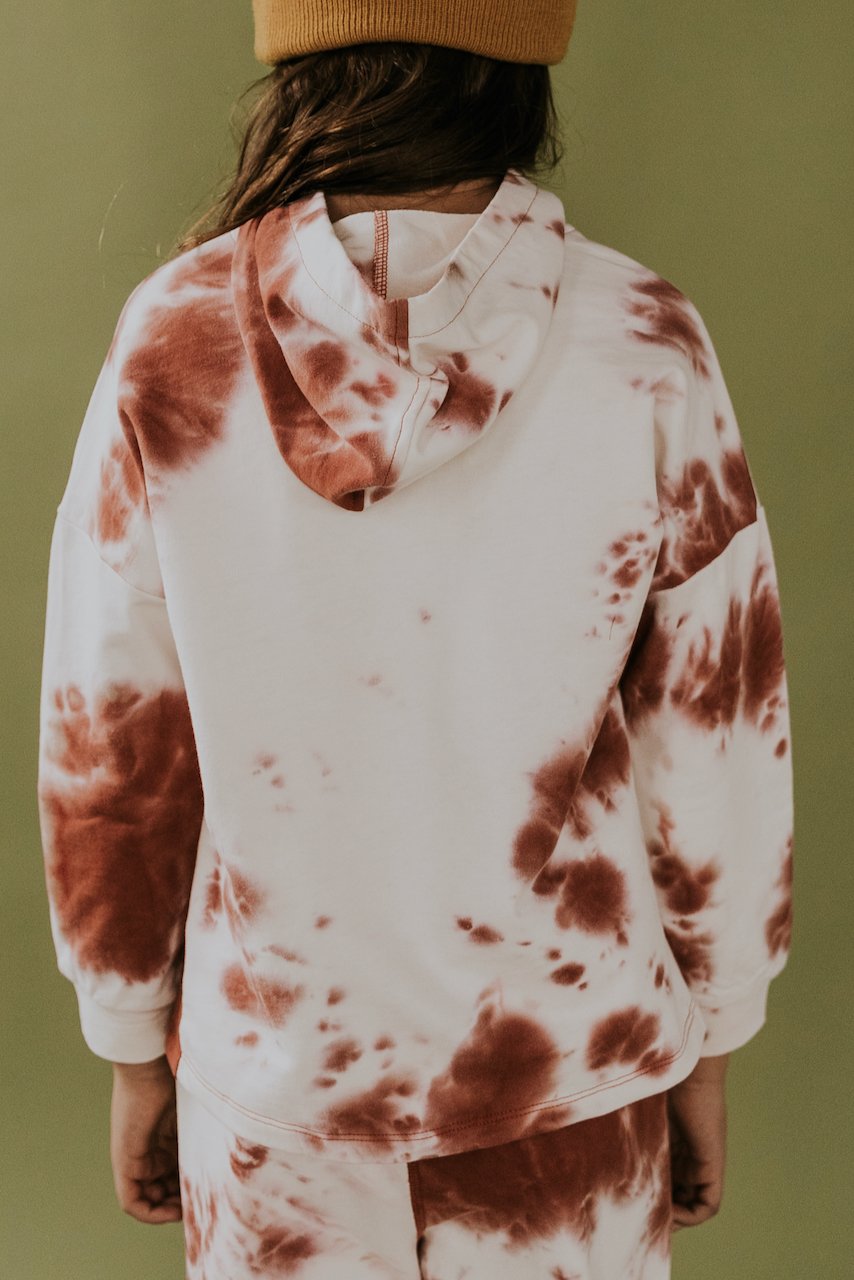 Tie dye kids cute winter top | ROOLEE