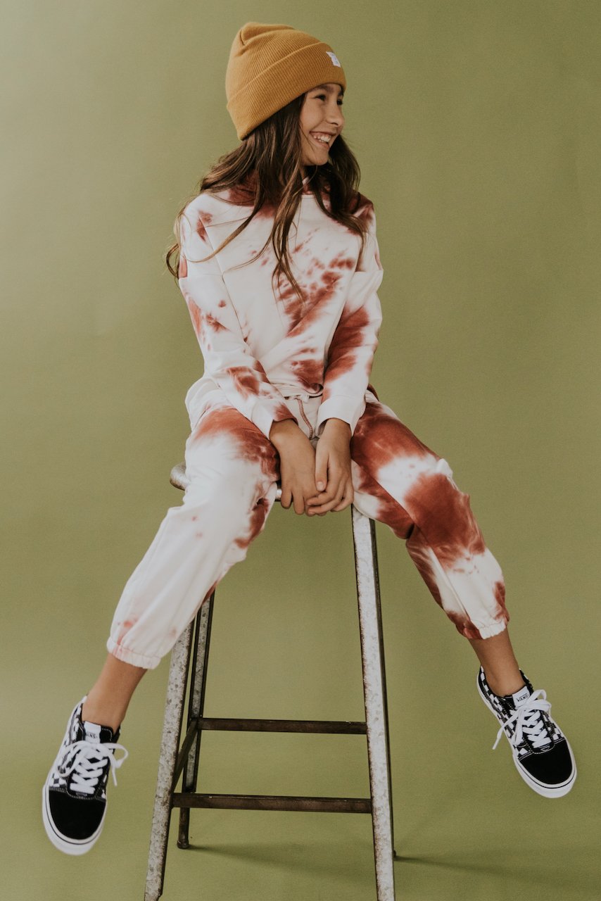 Happy Feelings Tie Dye Sweatpants