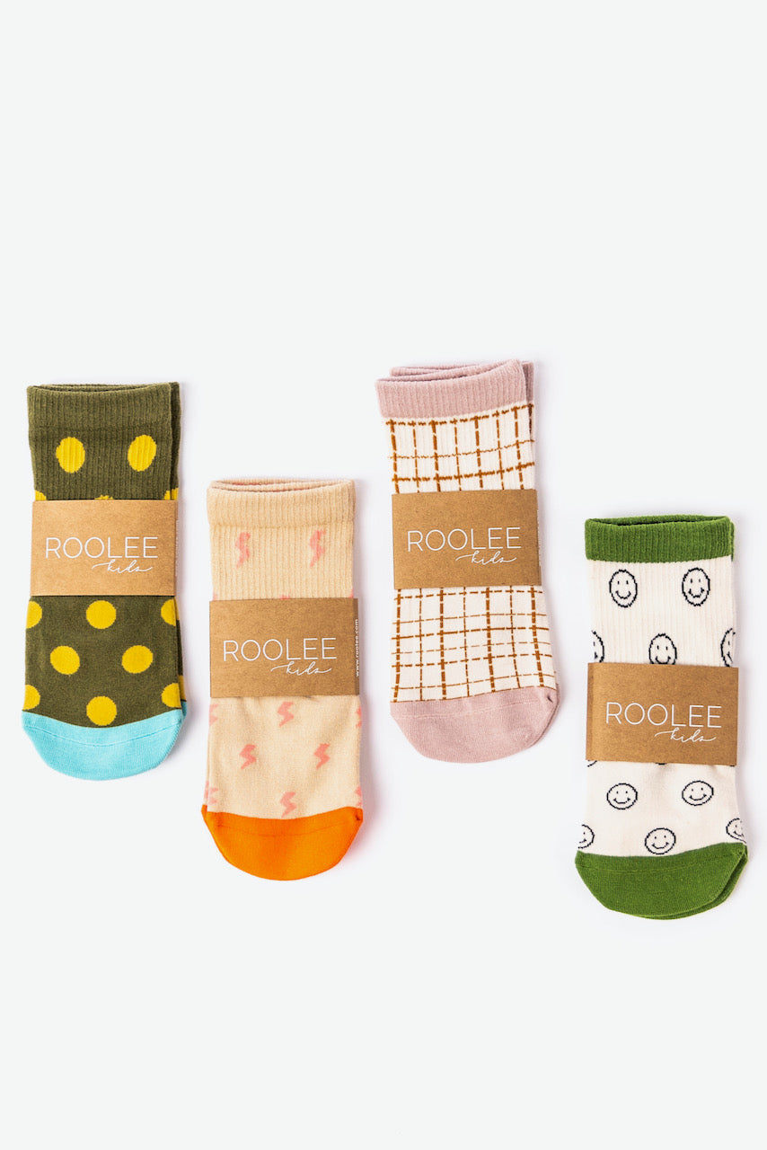 Pattern Socks for Kids | ROOLEE