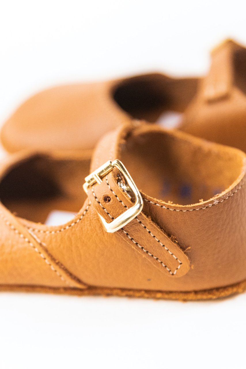 Buckle Up Baby Leather Shoes | ROOLEE