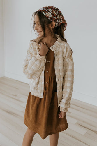 Mini Copper Mountain Quilted Coat
