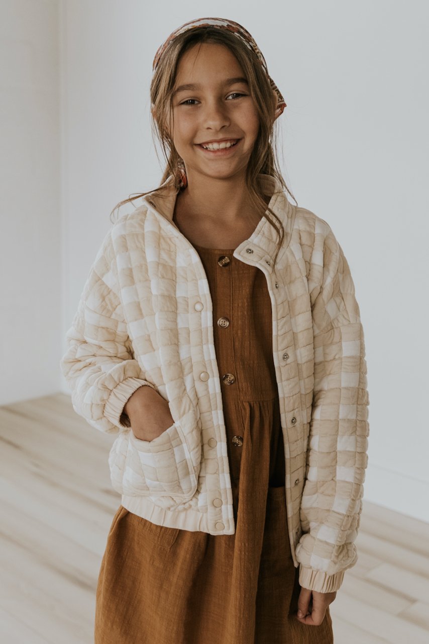 Mini Copper Mountain Quilted Coat
