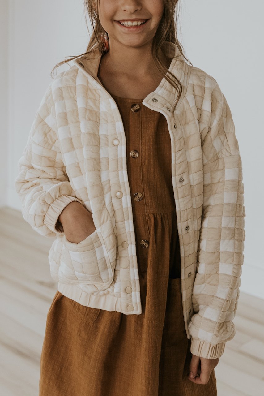 Mini Copper Mountain Quilted Coat