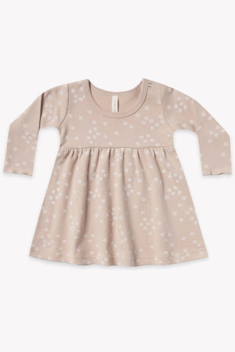 Quincy Mae Rose Long Sleeve Dress