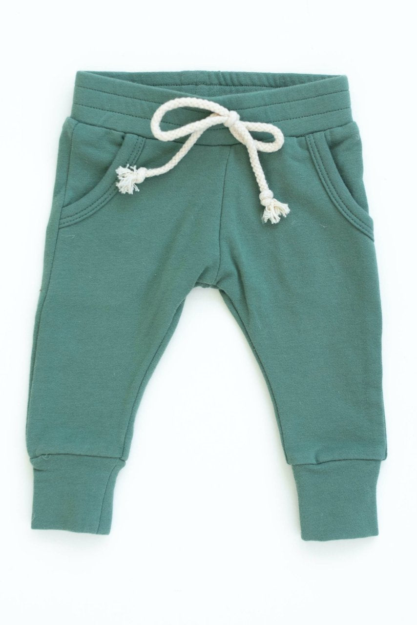 Teal blue joggers for boys | ROOLEE