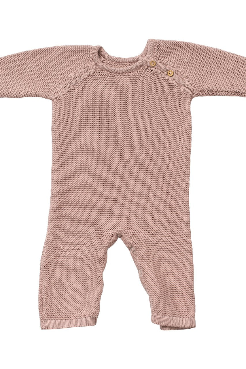Cute pink knit onesie | ROOLEE