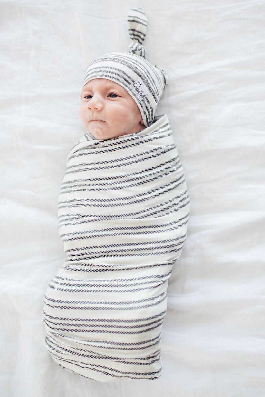 Midtown Knit Swaddle Blanket