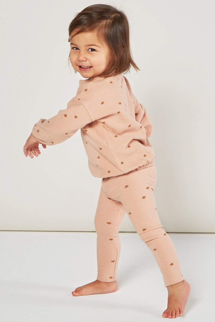 Kids matching pink pajama set | ROOLEE