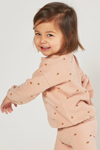 Peach kids star pullover | ROOLEE