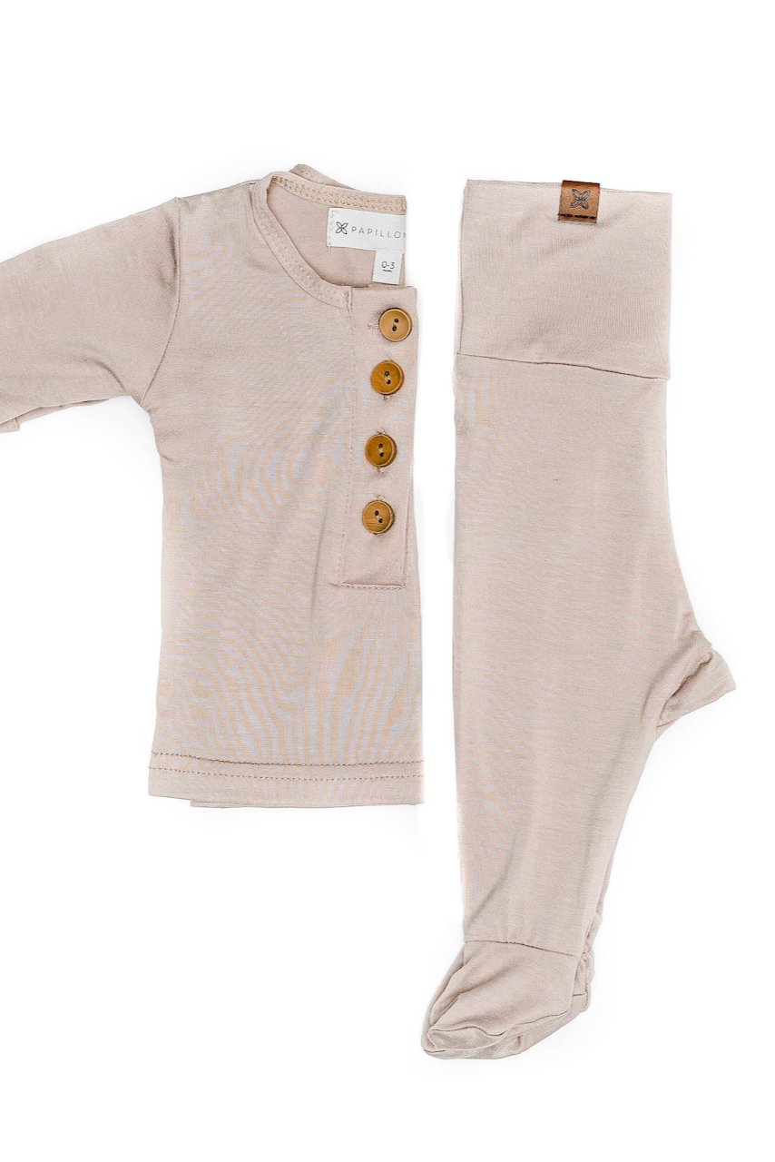 Trendy Dusty Pink Baby Clothing Sets | ROOLEE