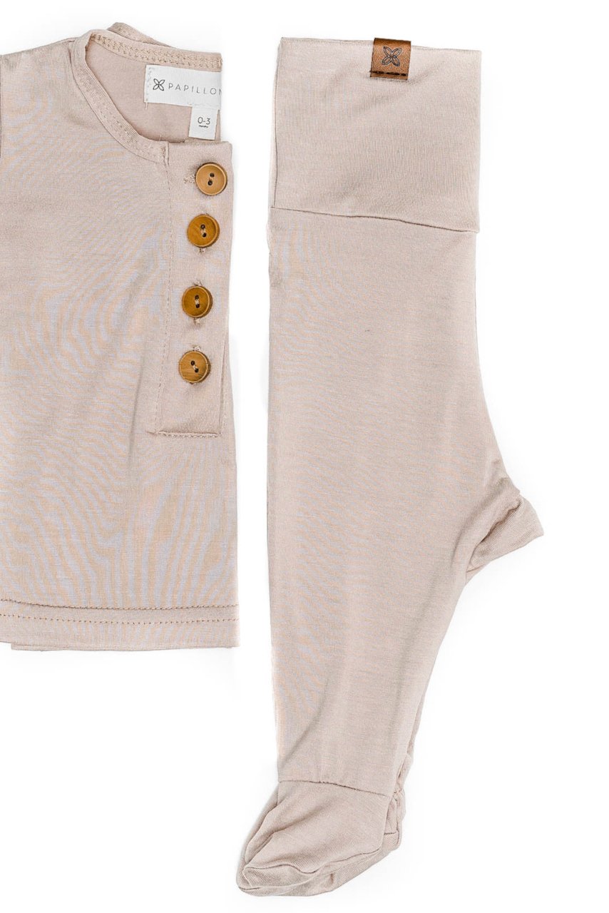 Dusty Pink Baby Clothing Sets | ROOLEE
