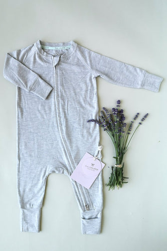 Grey onesies for baby | ROOLEE