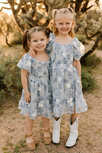 Mini In the Clouds Puff Sleeve Dress