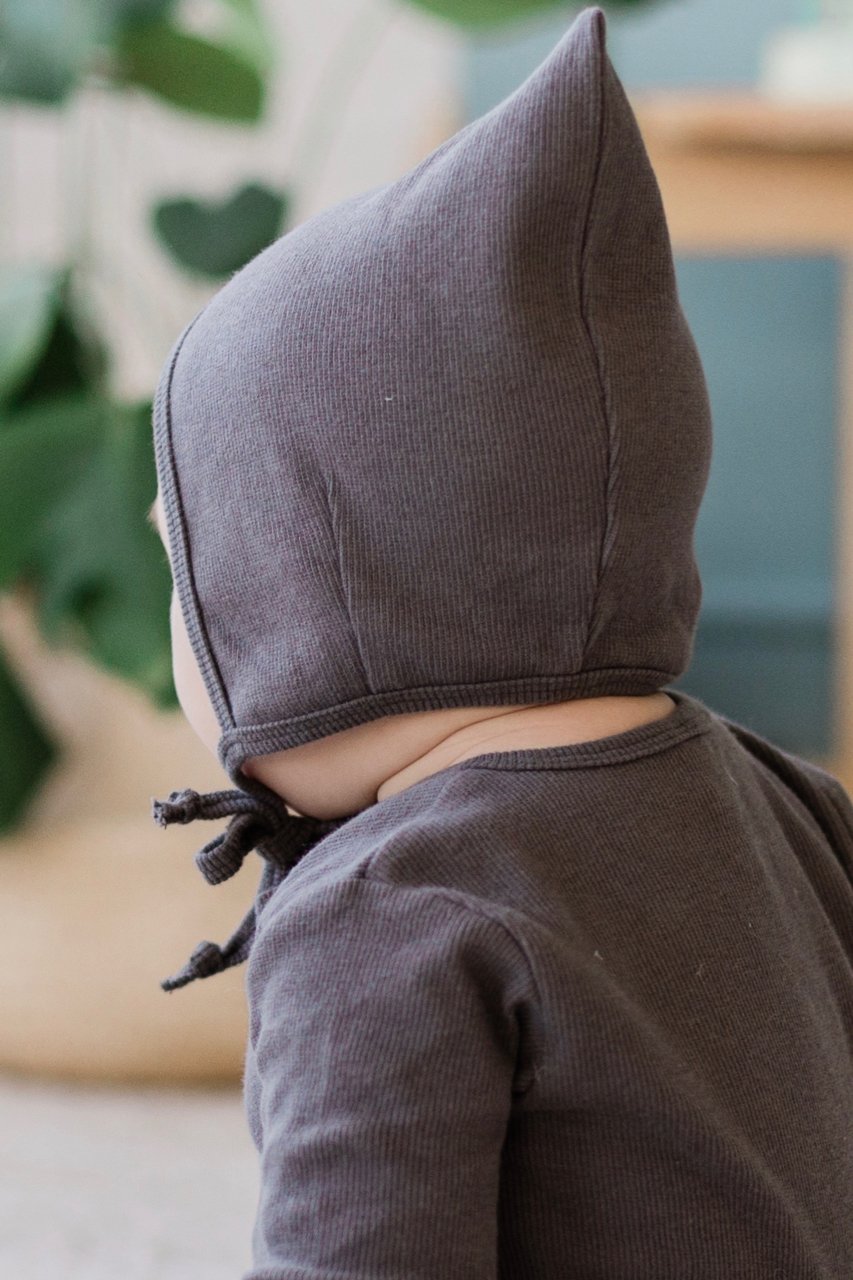 Ribbed Baby Bonnet | ROOLEE Kids