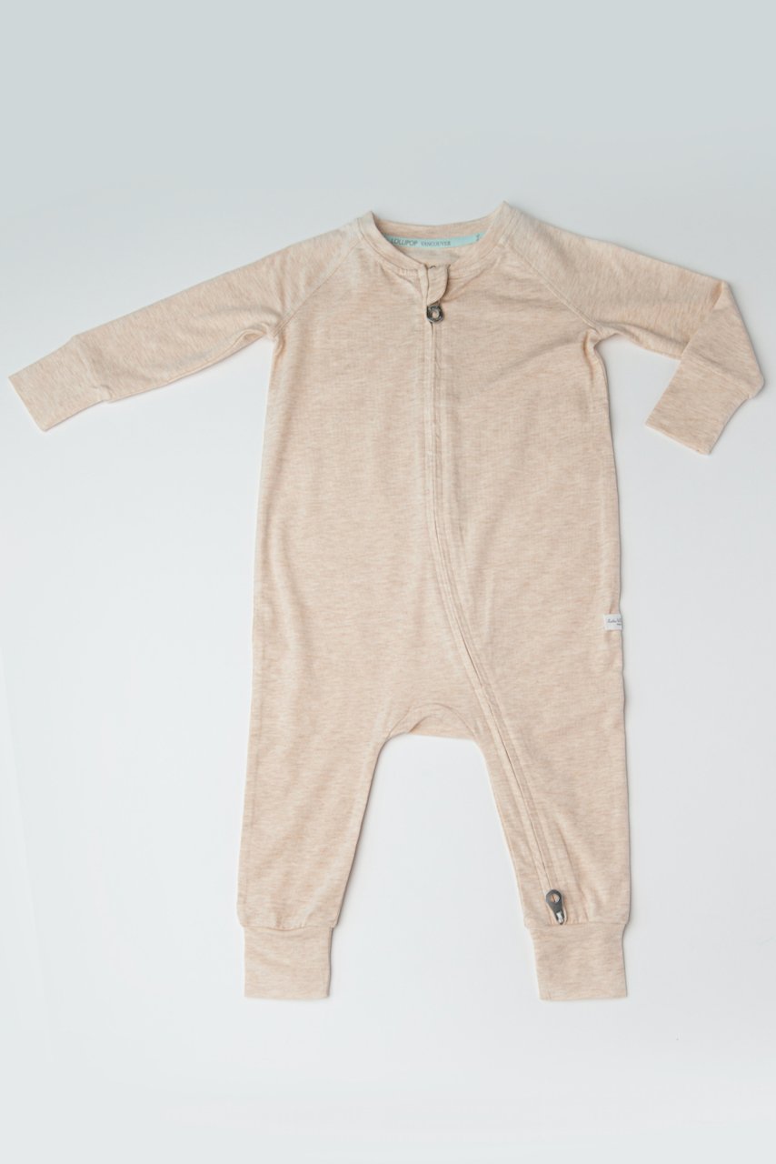 Cream pajama onesie | ROOLEE