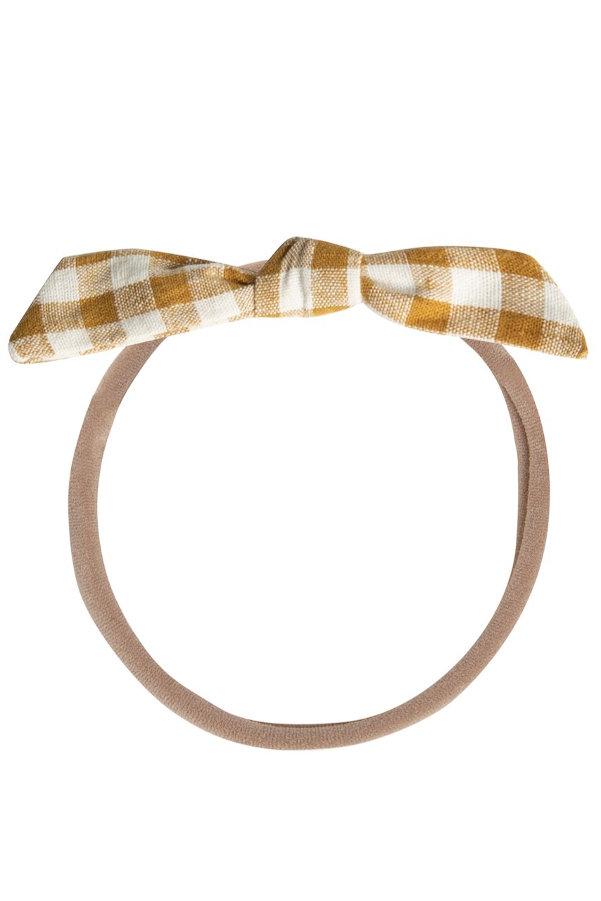 Rylee + Cru Little Knot Gingham Headband