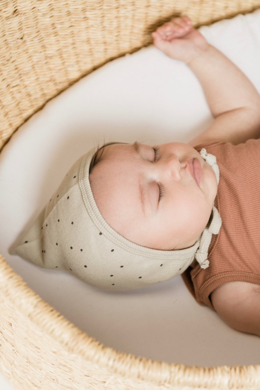 Ribbed Baby Bonnet | ROOLEE Kids