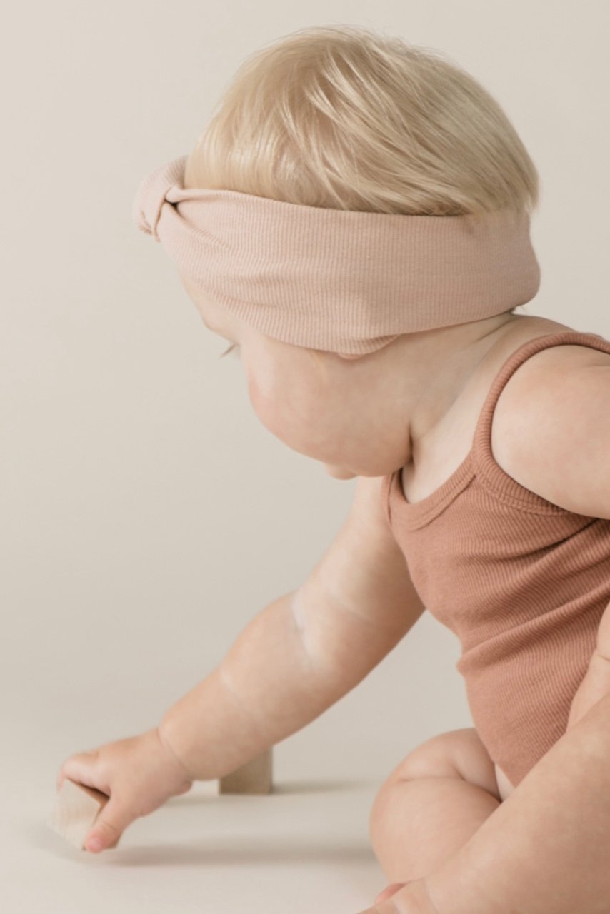 Ribbed Baby Turban | ROOLEE Kids