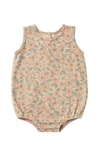 Girls Floral Bubble Romper | ROOLEE