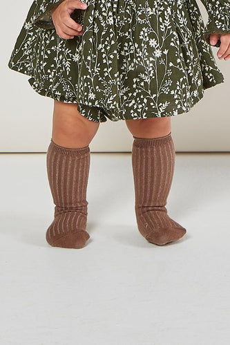 Rylee + Cru Wine Knee Sock Set