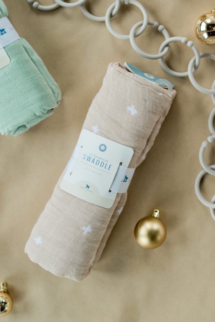 Taupe baby swaddles | ROOLEE