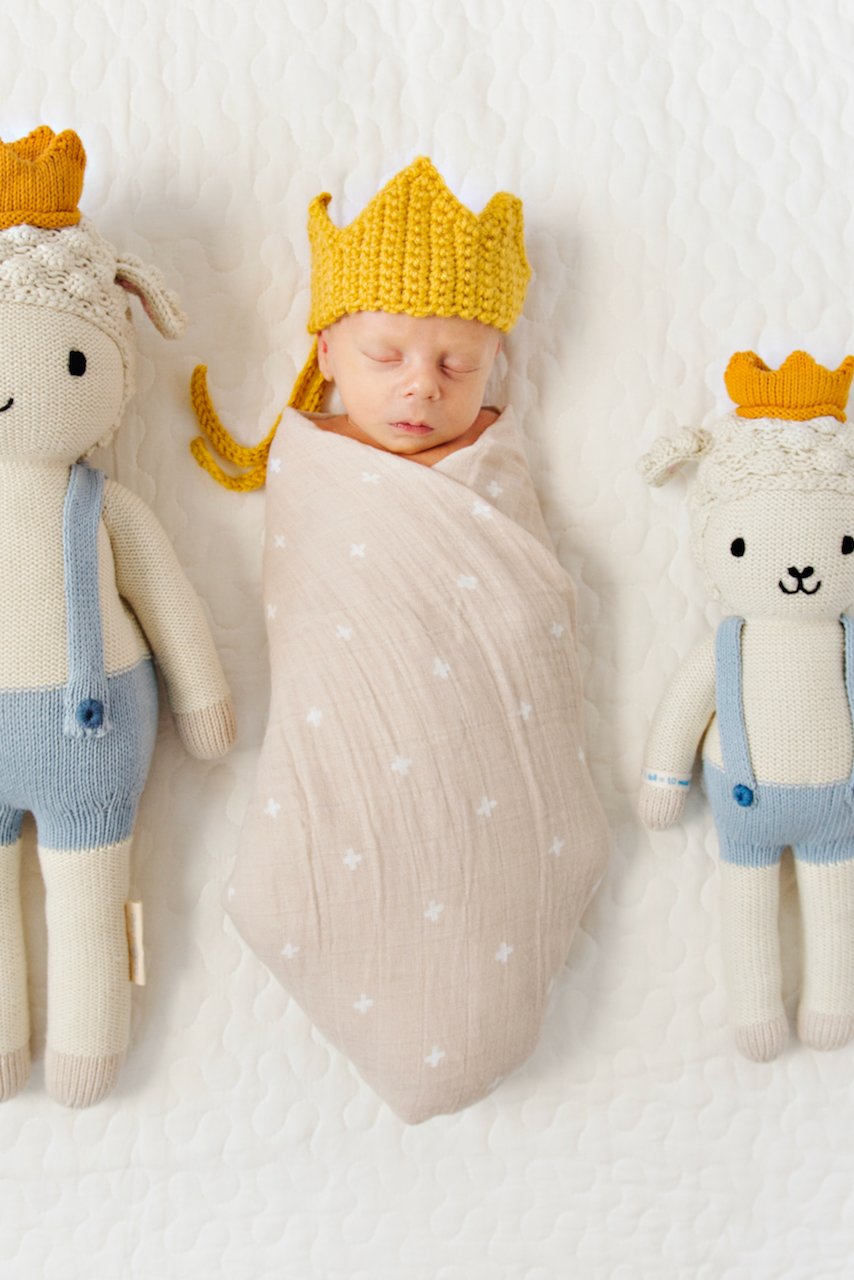 Taupe baby swaddles | ROOLEE