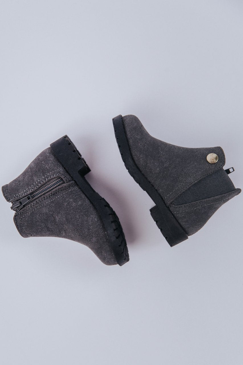 Grey Ankle Boots | ROOLEE