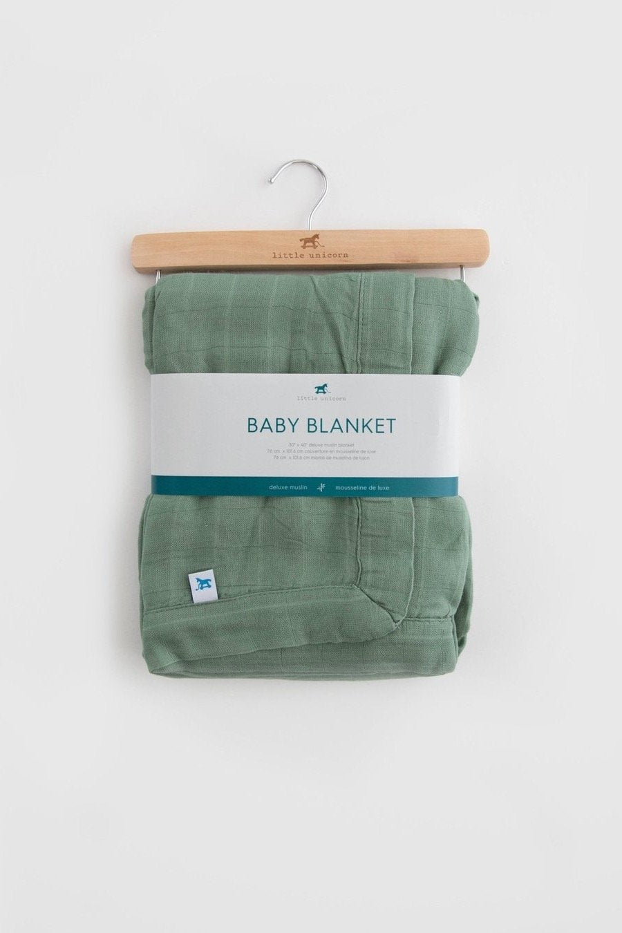 Gender neutral green blanket | ROOLEE