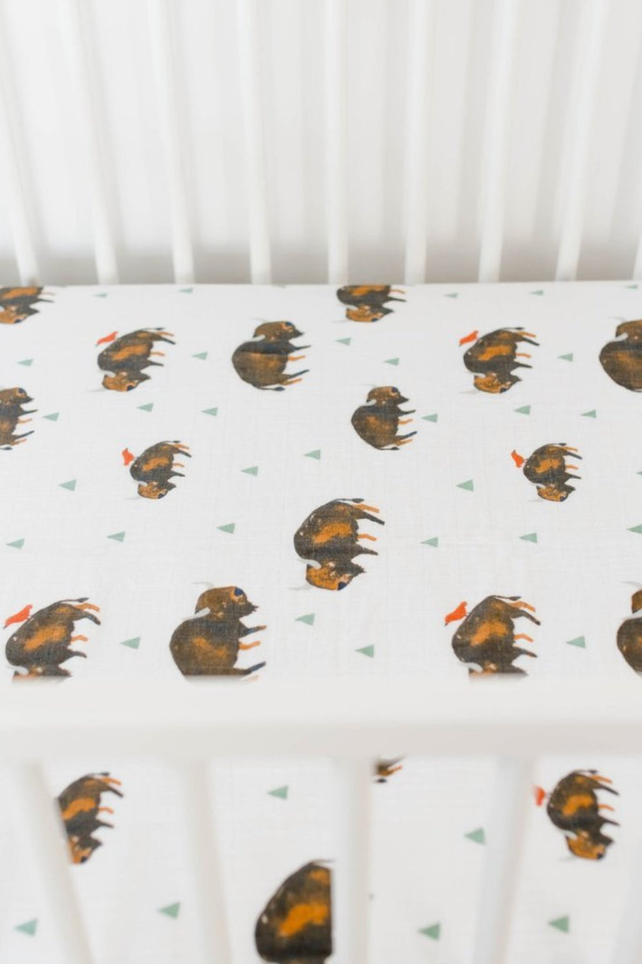 Bison Crib Sheet
