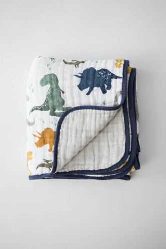 Dino Friends Quilt Little Unicorn | ROOLEE Kids