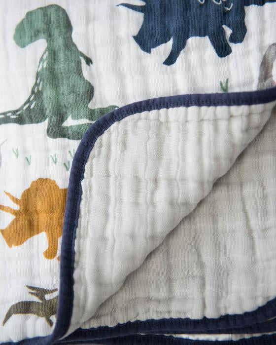 Blue + Green Soft Blanket For Kids | ROOLEE Kids