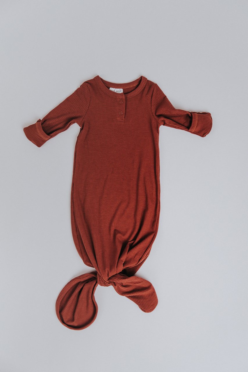 Sleeping Baby Knot Gown | ROOLEE
