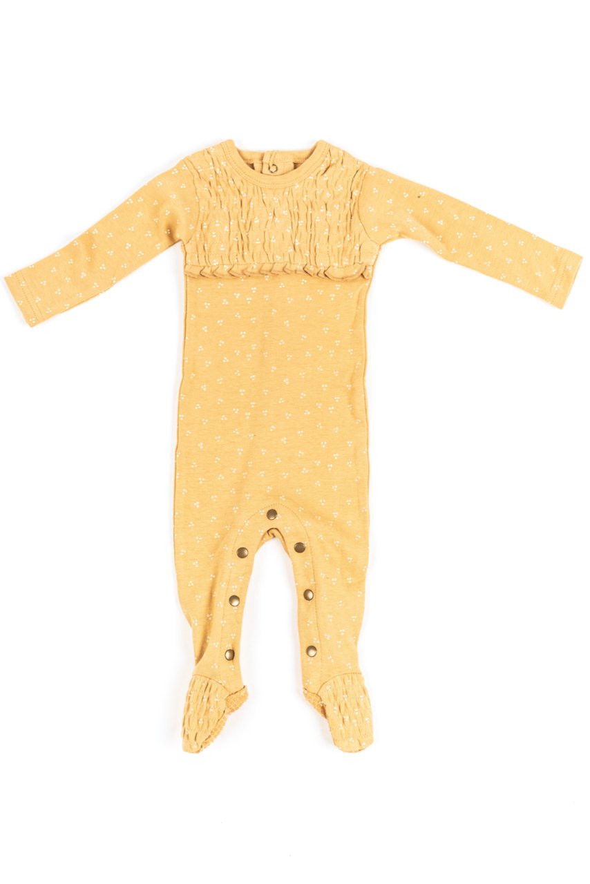 Elisha Smocked Overall