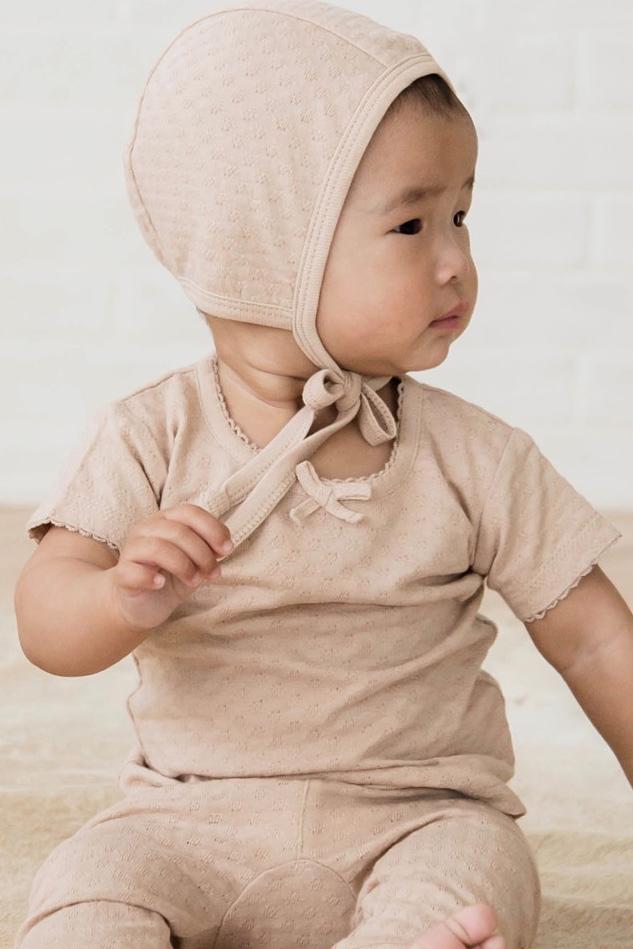 Textured Baby Tee | ROOLEE