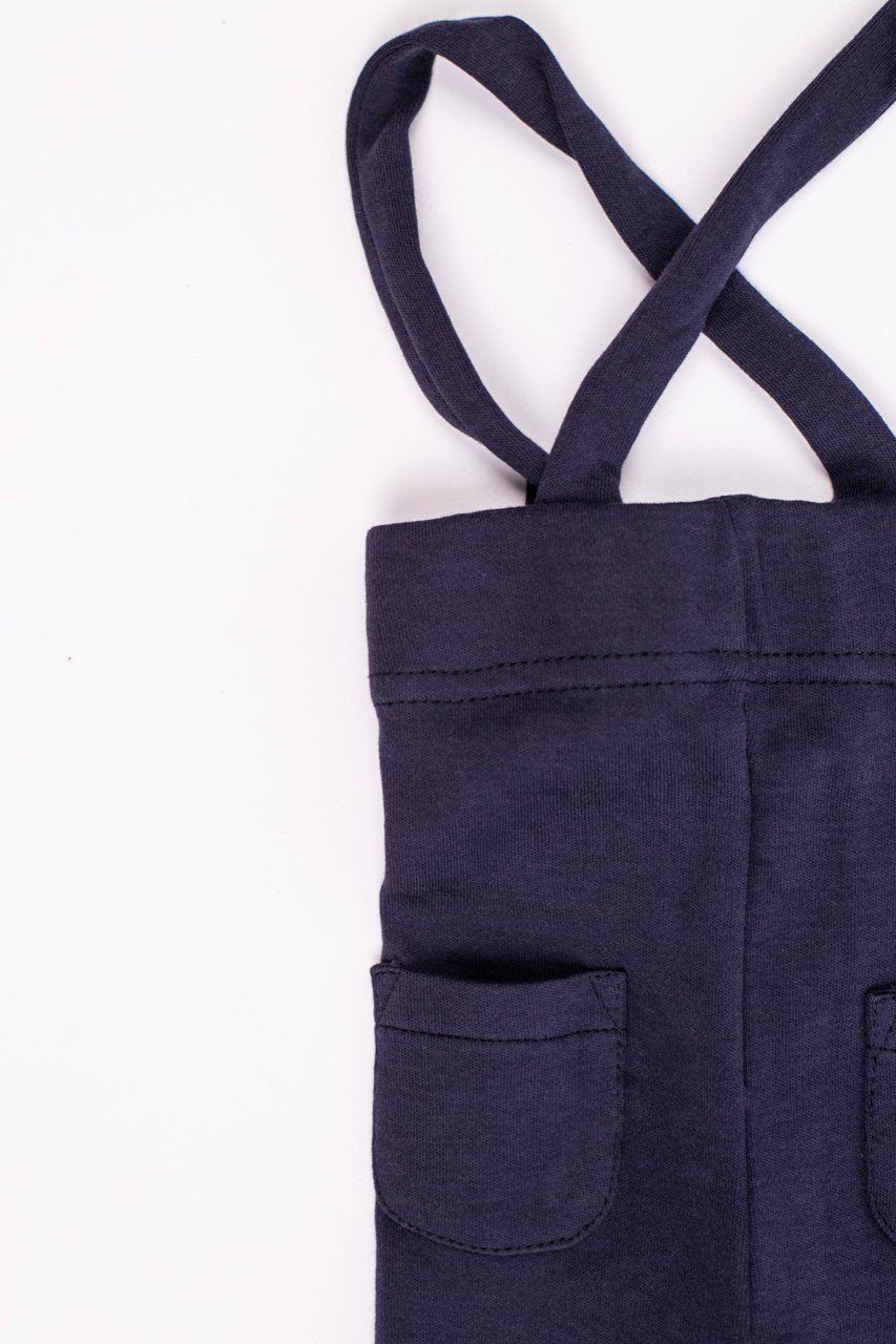 Navy Suspenders for Babies | ROOLEE