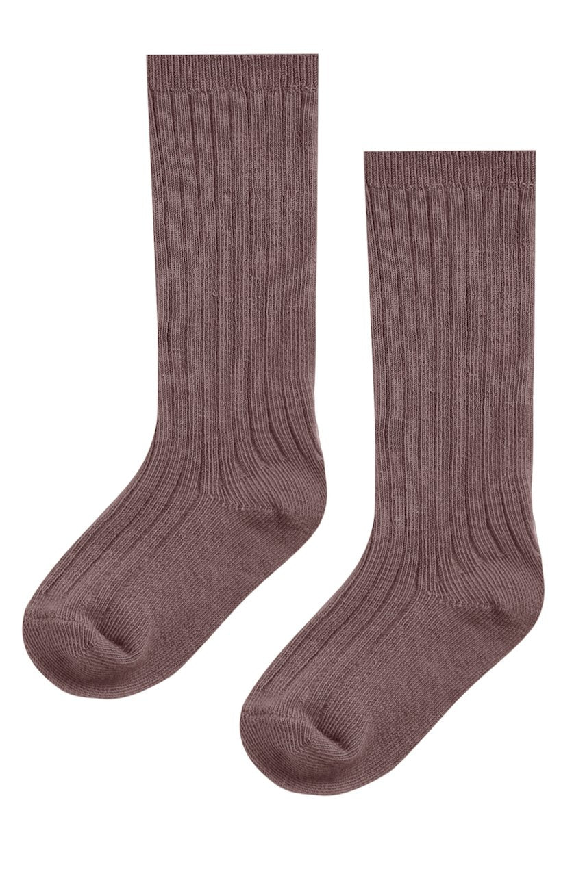 Rylee + Cru Wine Knee Sock Set