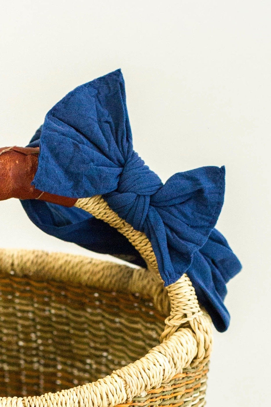Aurra Baby Headband in Navy | ROOLEE Kids