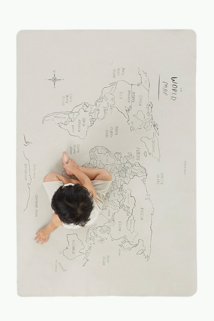 Gathre World Map Mini+ Play Mat